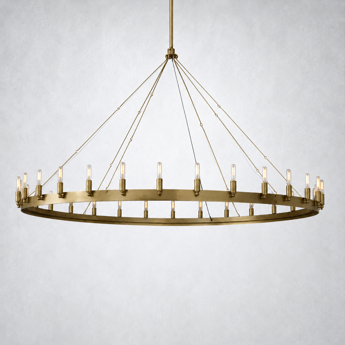 Halo Vintage Filament Round Chandelier