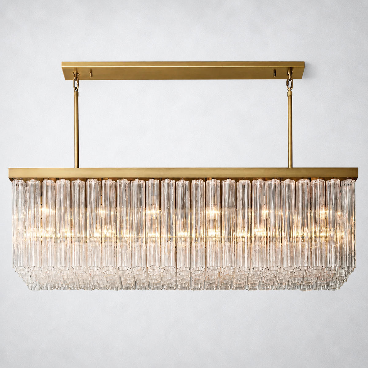 Signature Rectangular Chandelier 73”