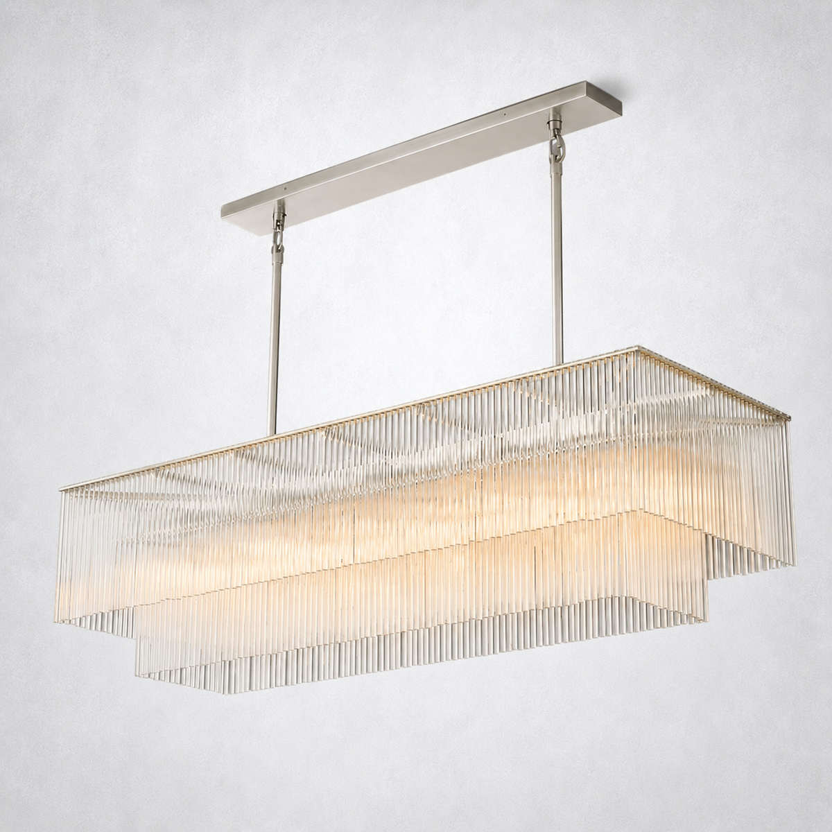 Rosemont Rectangular Chandelier 54"