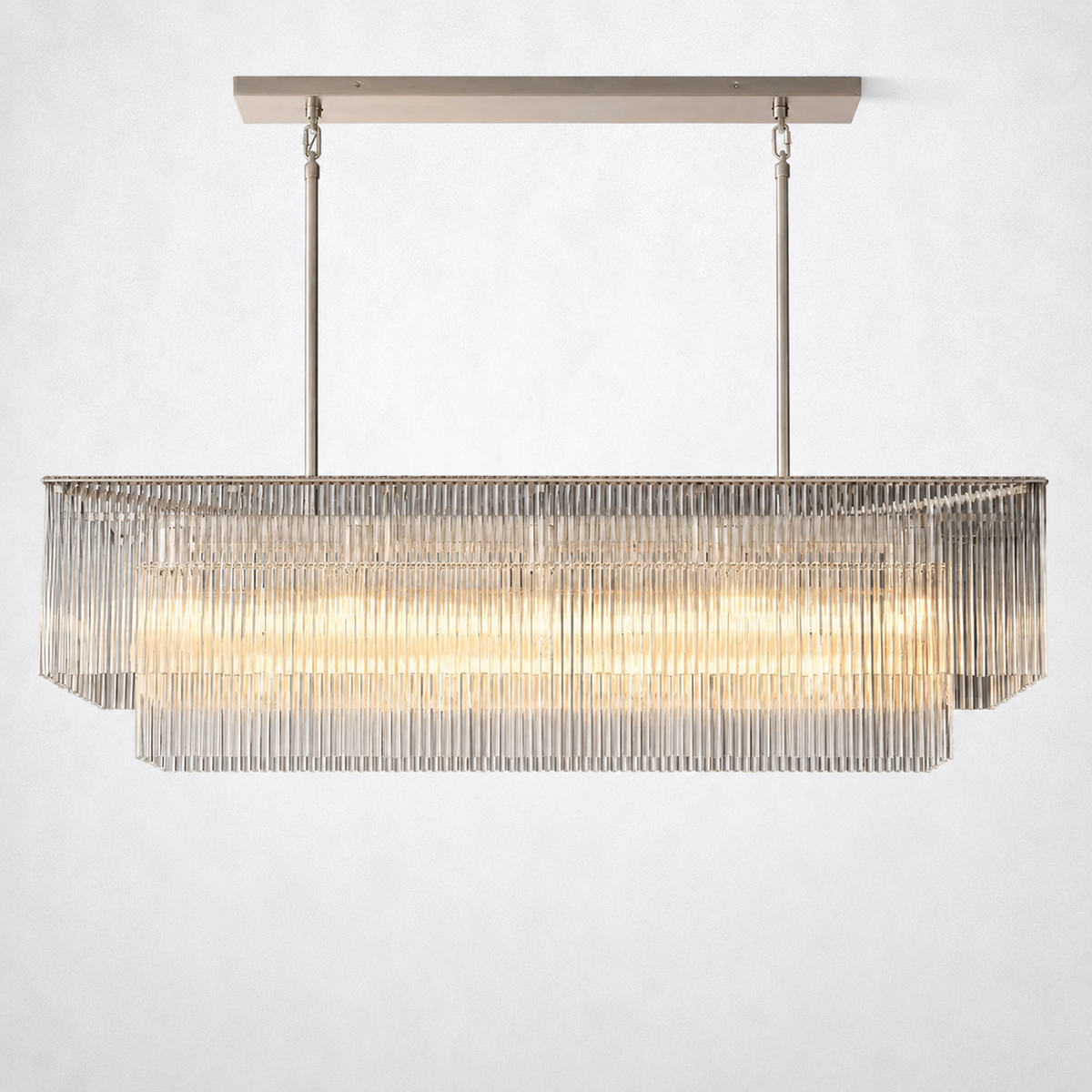 Rosemont Rectangular Chandelier 54"