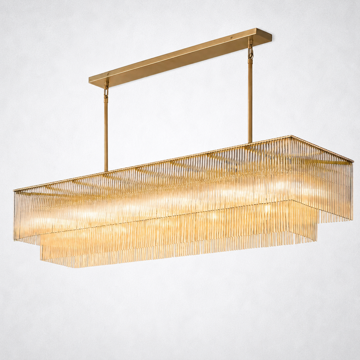 Rosemont Rectangular Chandelier 72"