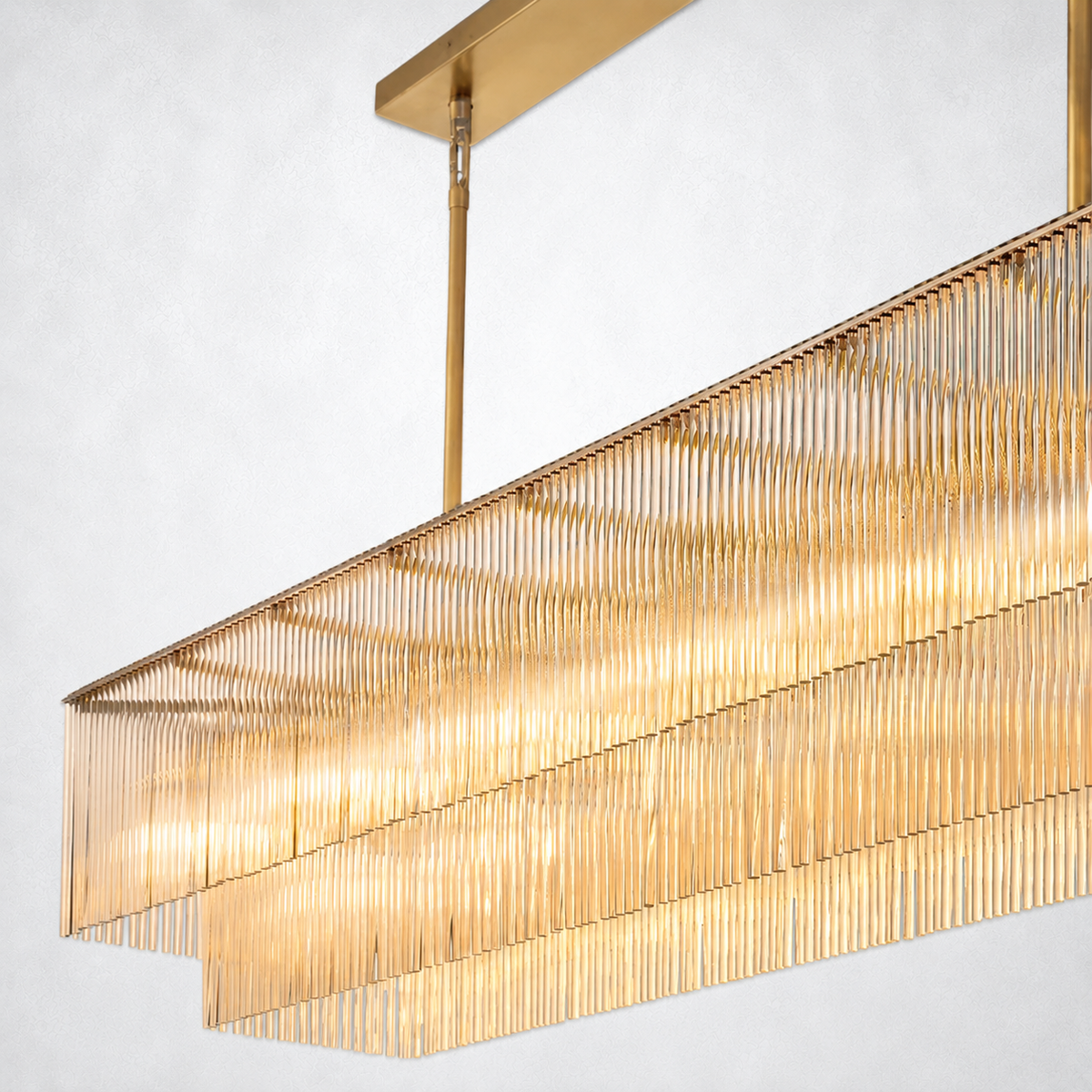 Rosemont Rectangular Chandelier 72"