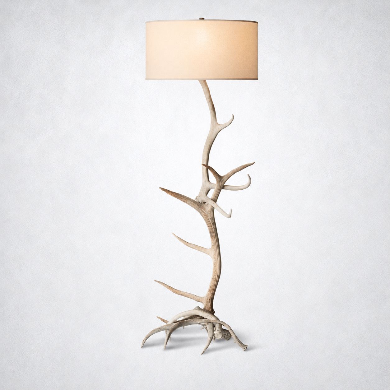 Moonlit Elk Antler Floor Lamp