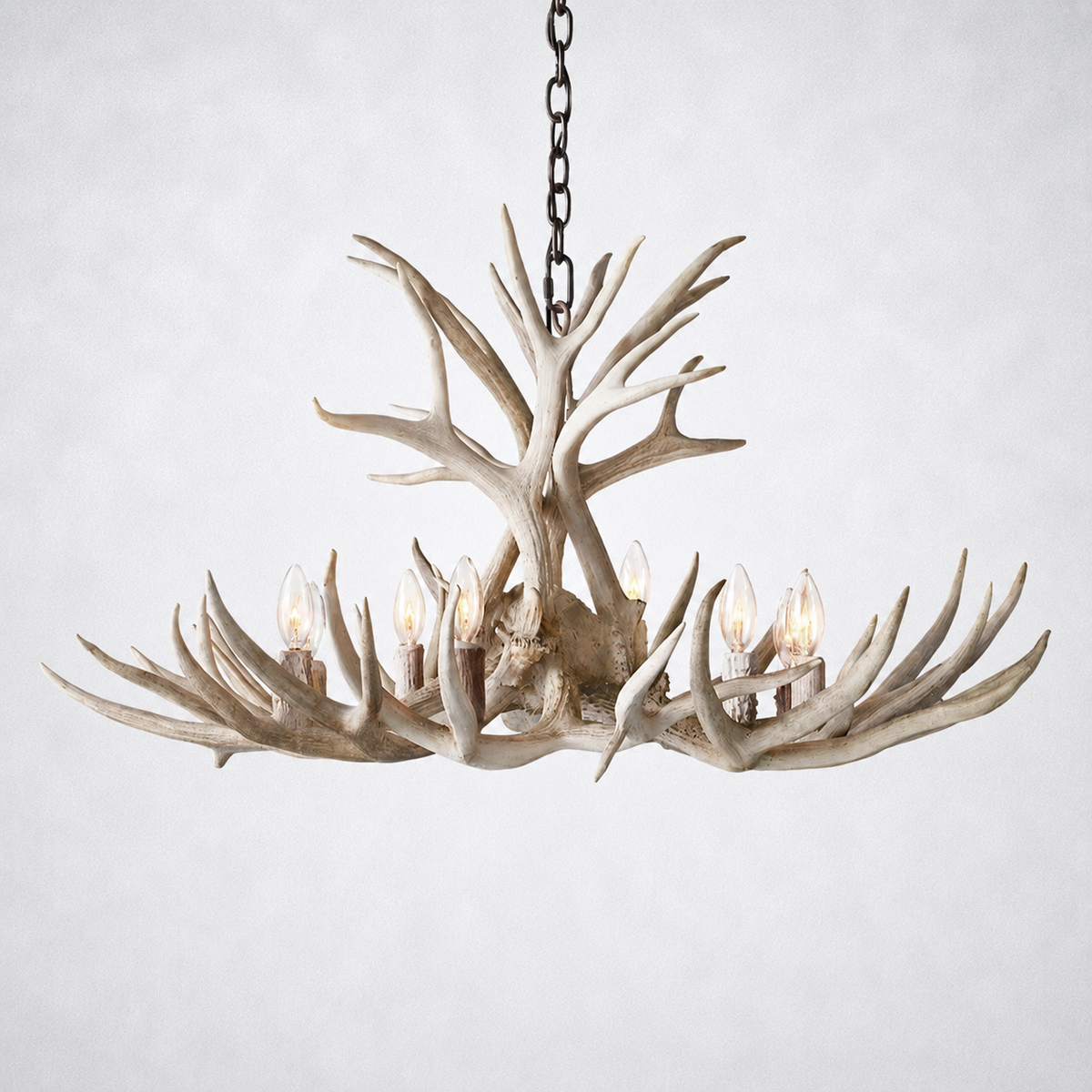 Moonlit Antler Chandelier 36"