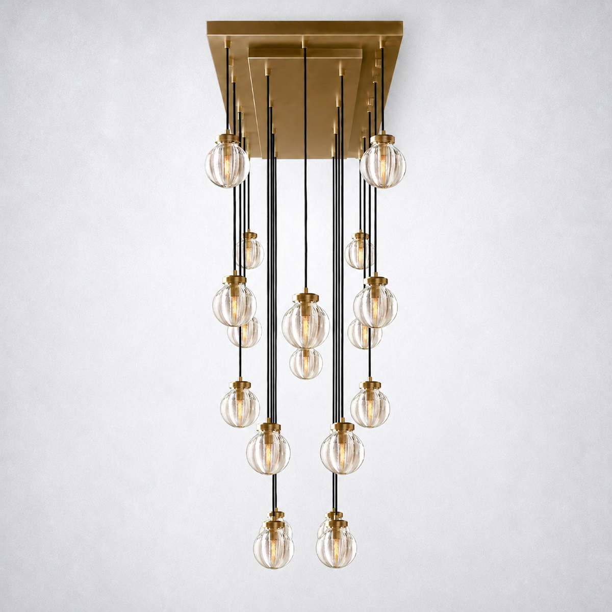 Liora Pearl Linear Chandelier 54"