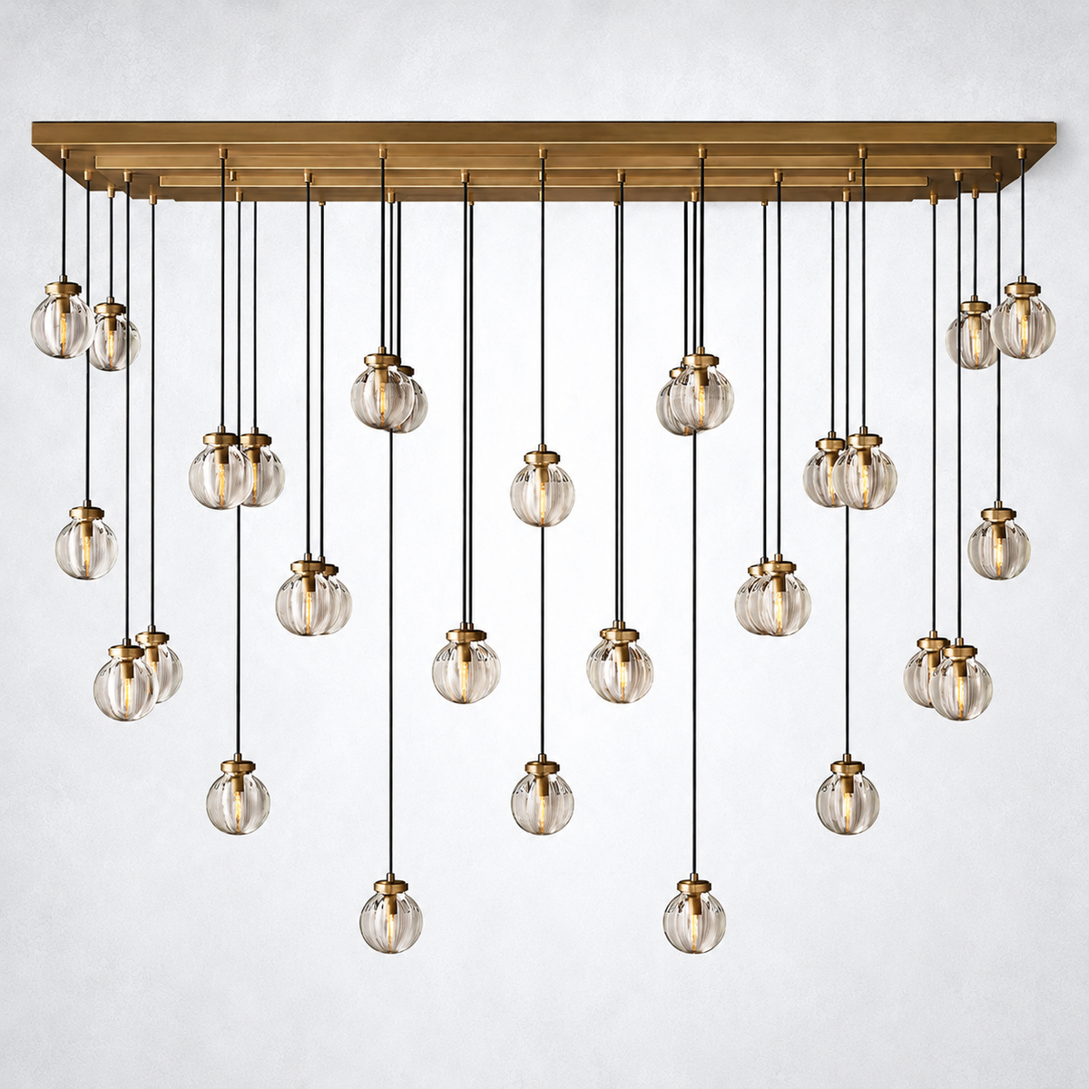 Liora Pearl Linear Chandelier 72"