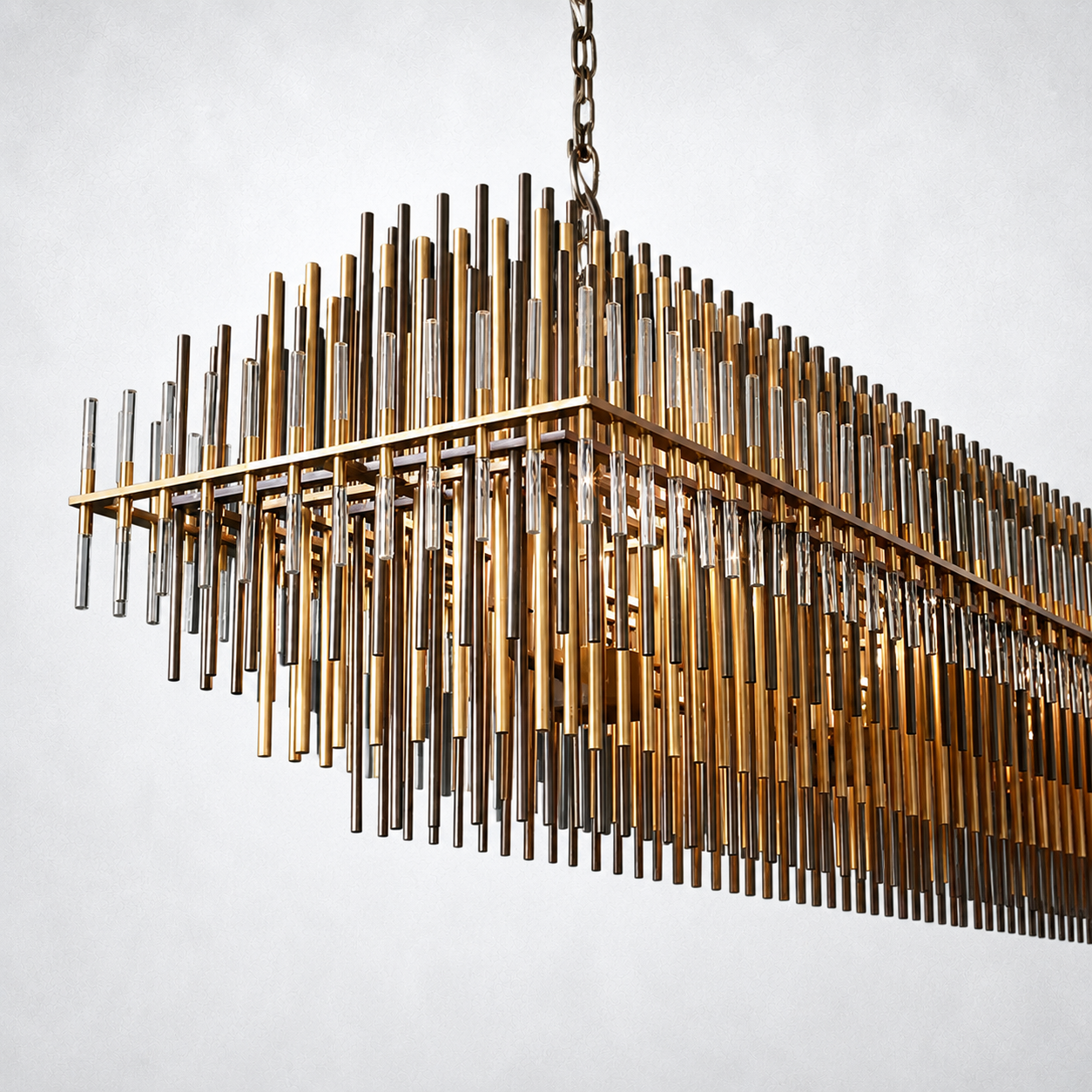 Tindra Rectangular Chandelier 54"