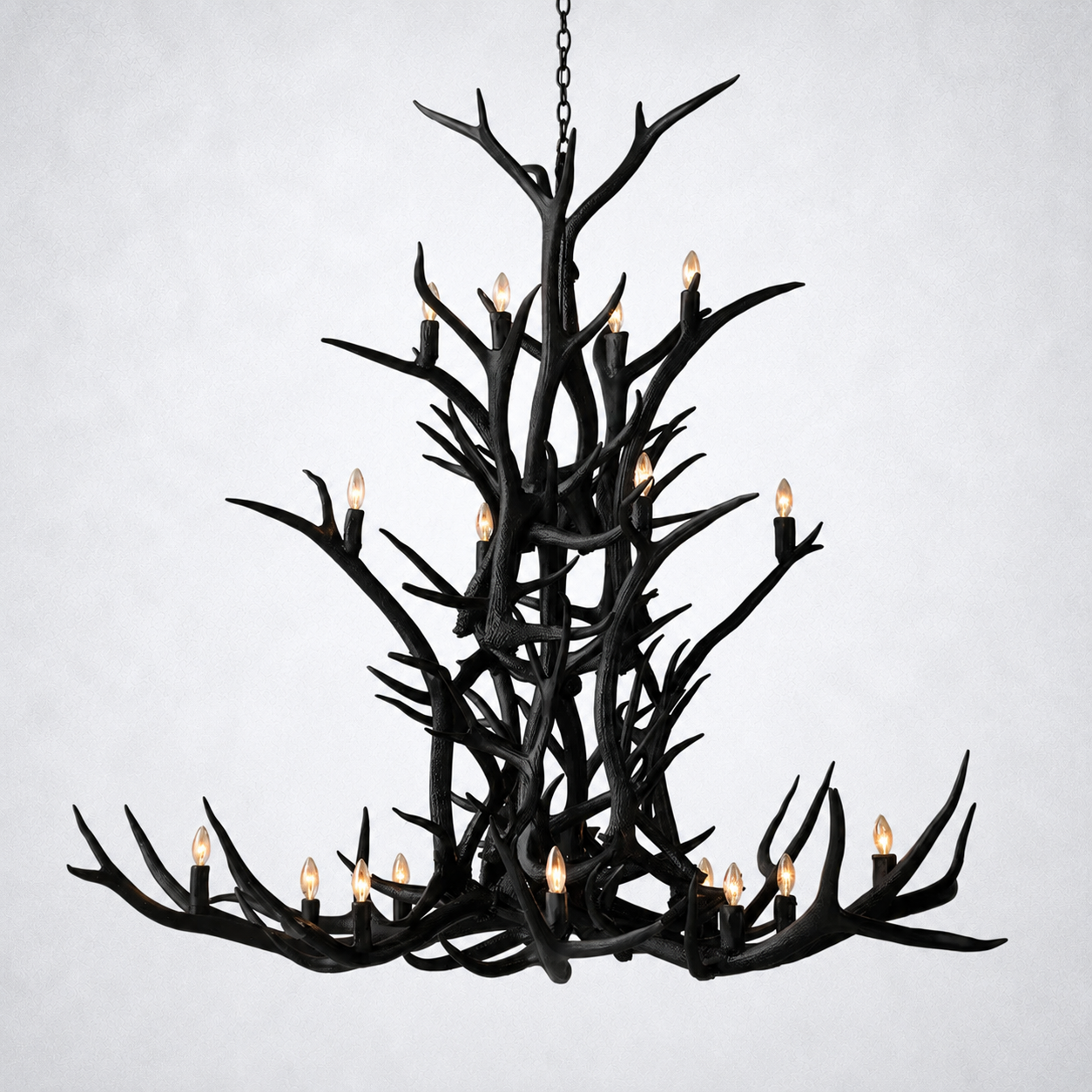 Moonlit Antler Chandelier 66"