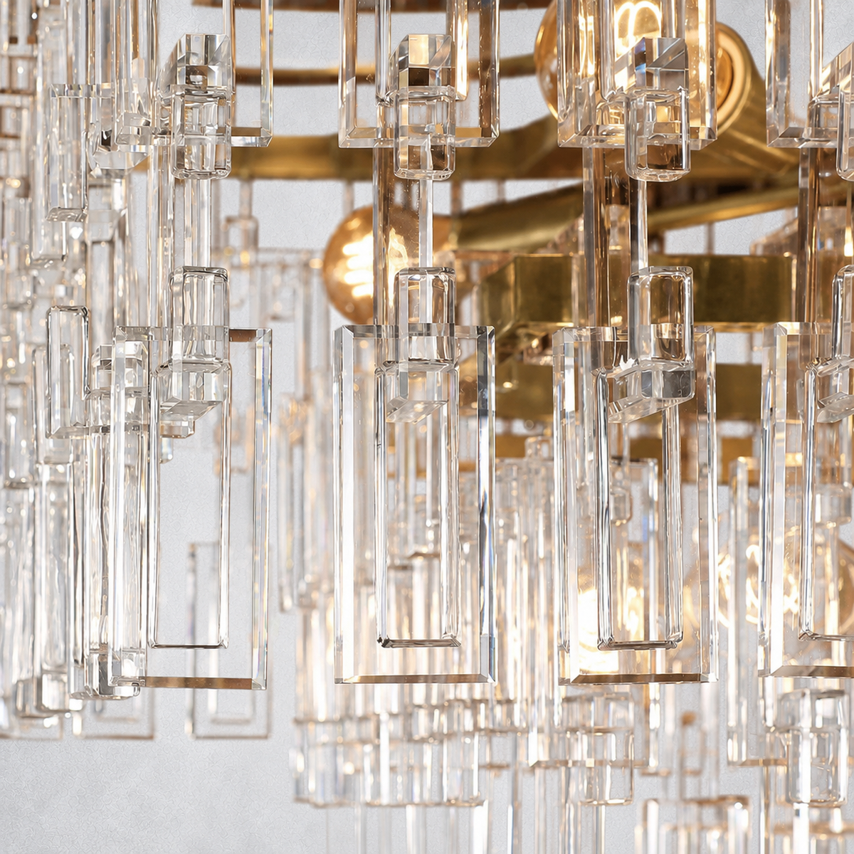 Riviera 5-Tier Round Chandelier 60"