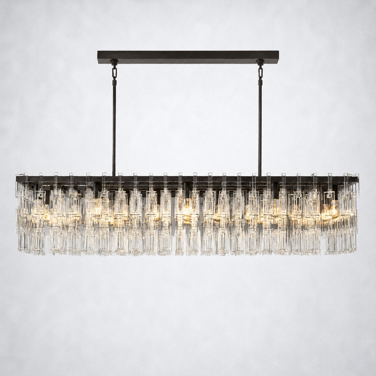 Riviera Rectangle Chandelier 60"