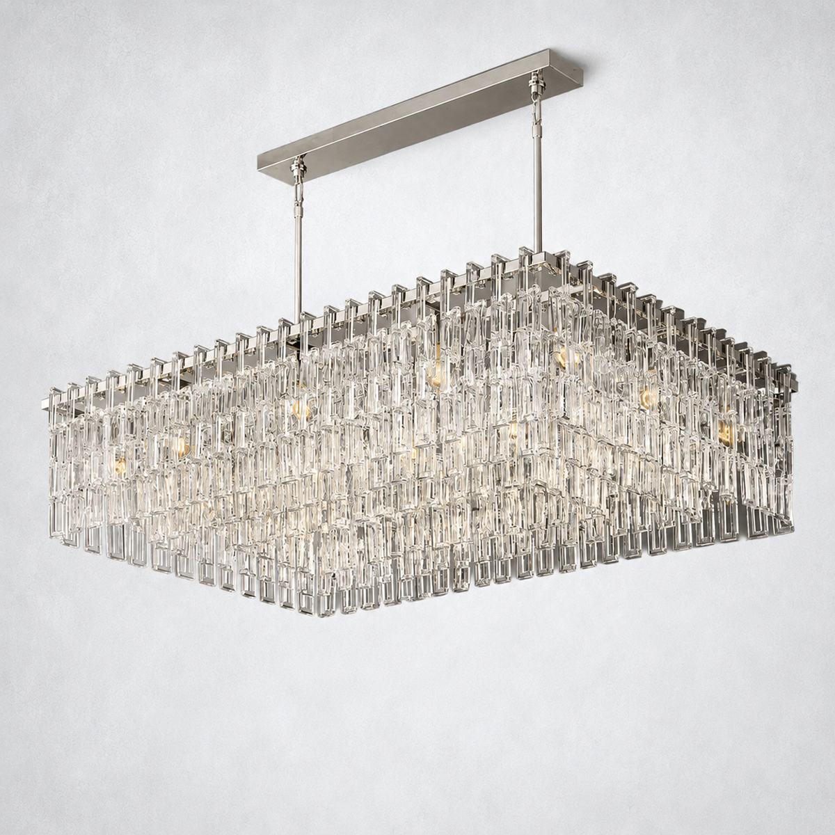 Riviera Rectangle Chandelier 60"