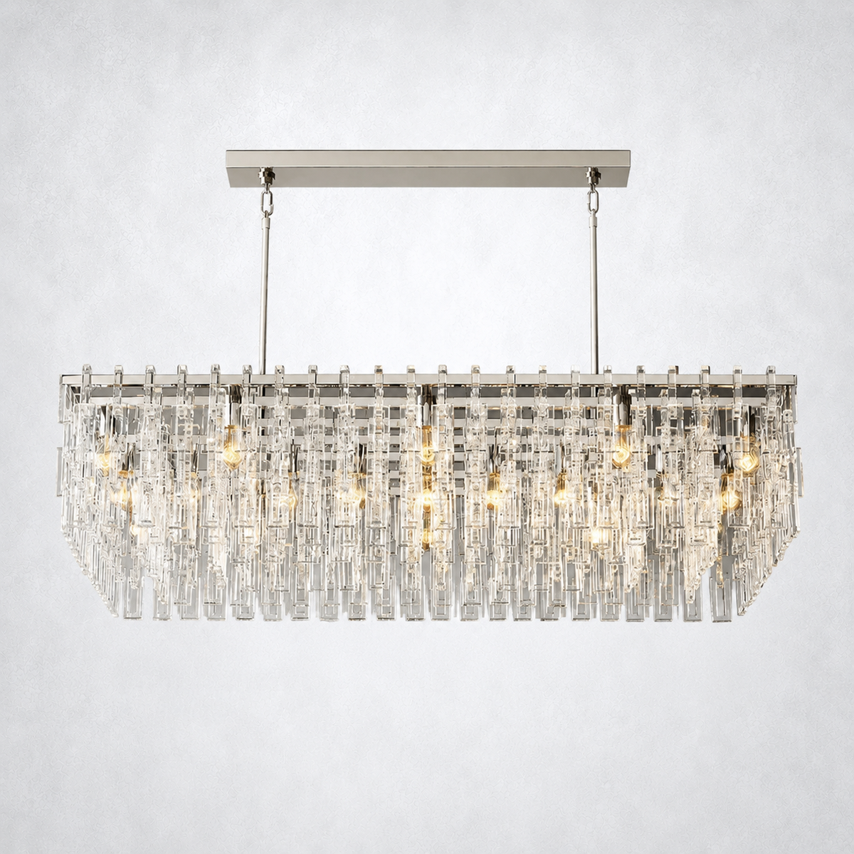 Riviera Rectangle Chandelier 60"