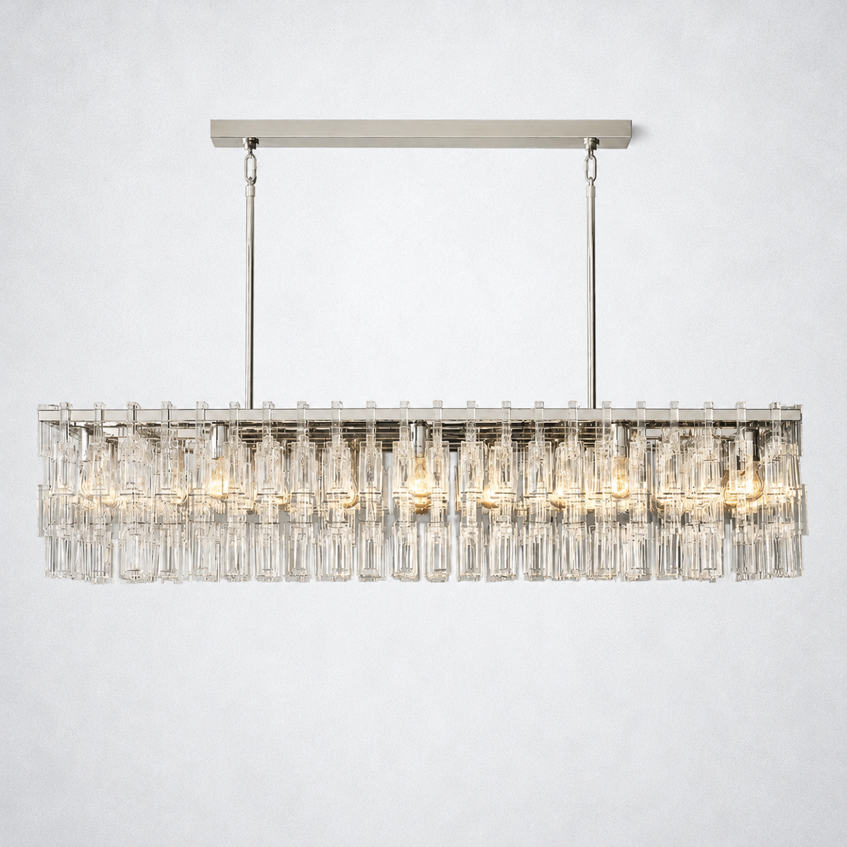 Riviera Rectangle Chandelier 60"