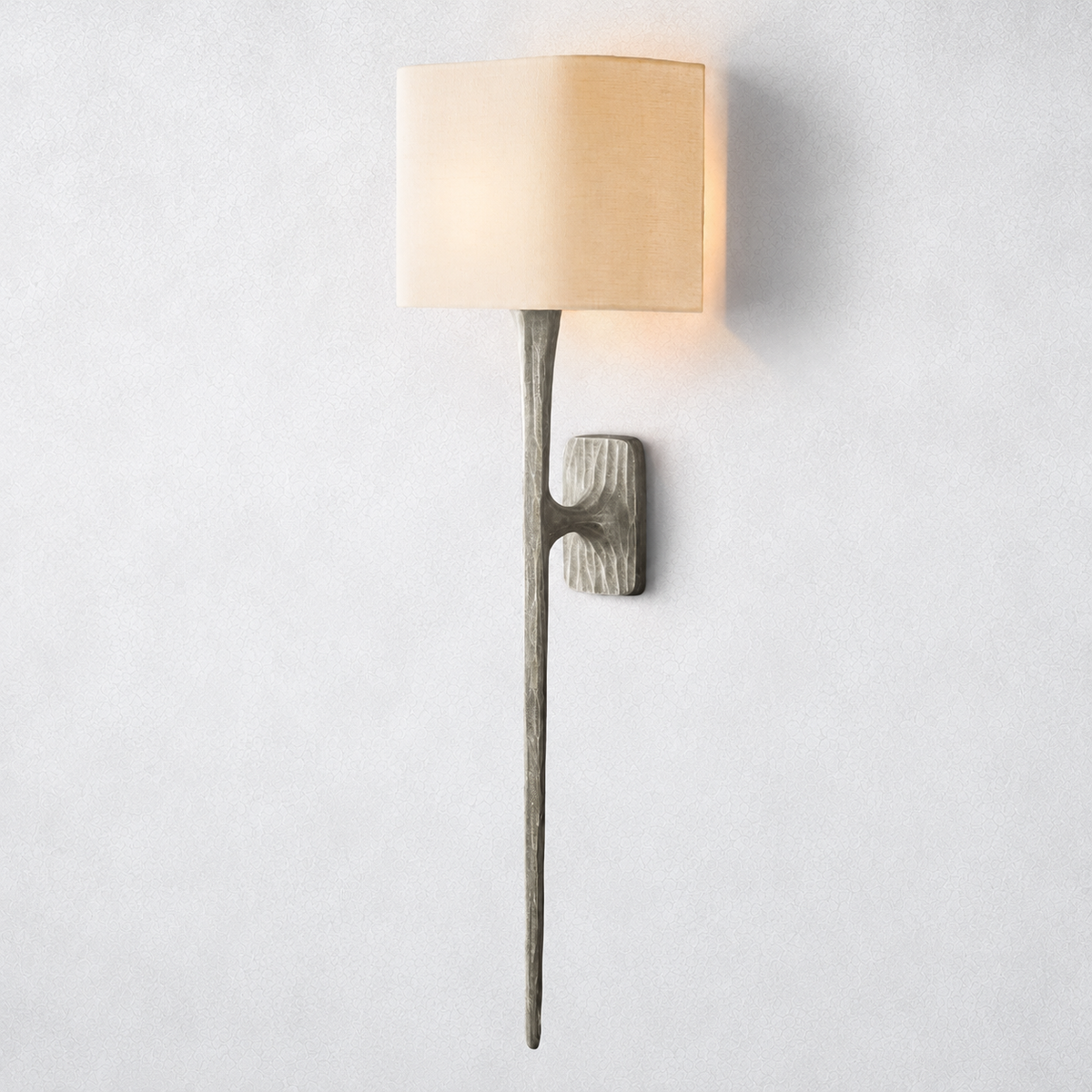 Brilliance Forged Grand Shaded Wall Sconce