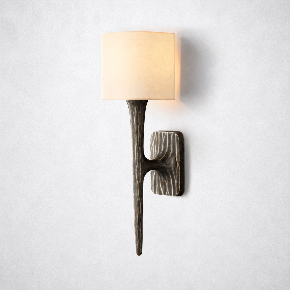 Brilliance Forged Shaded Wall Sconce