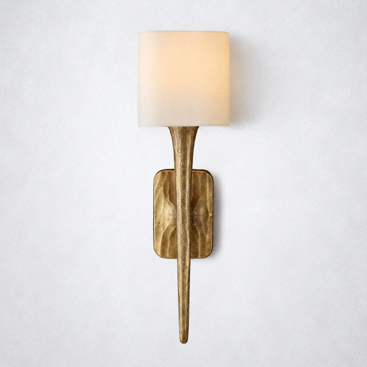 Brilliance Forged Shaded Wall Sconce