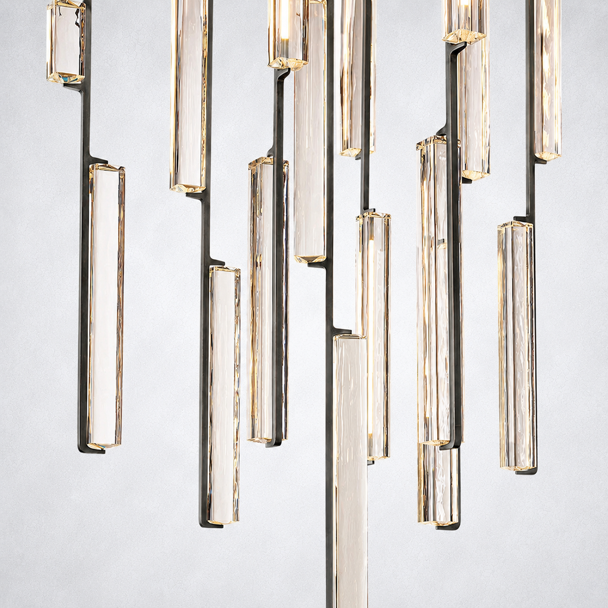 Sterling Round Chandelier 40"