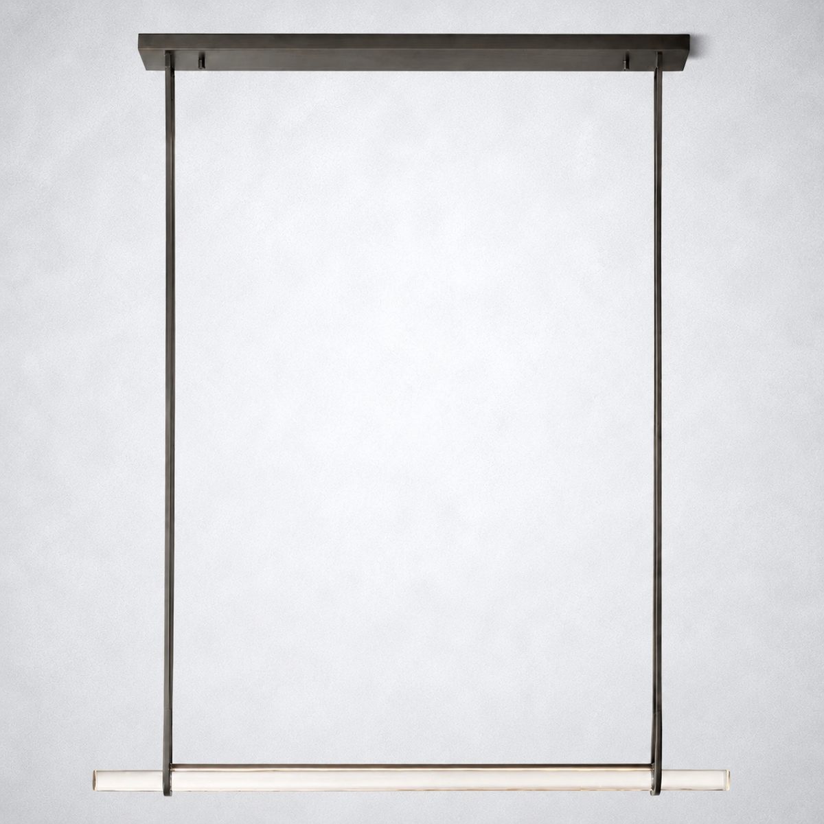 Sterling Single Bar Linear Chandelier 60"