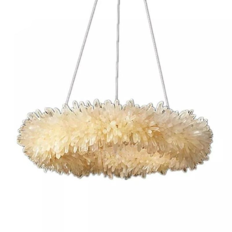 Savoy Crystal Halo Chandelier