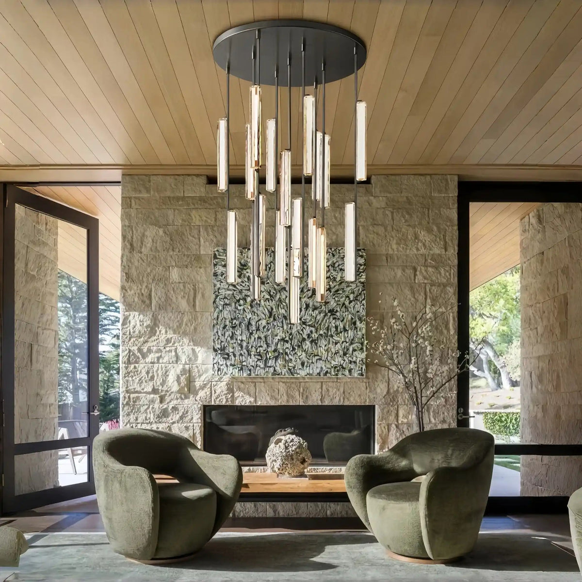 Audaben Crystal Round Chandelier 24", 40", 56"