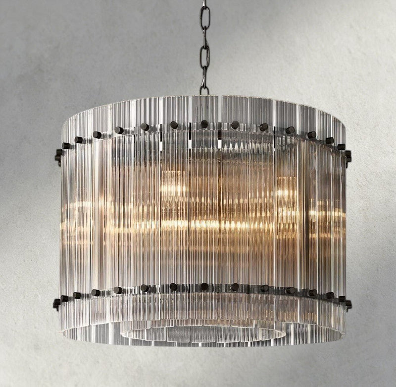 San Marca Glass Round Chandelier