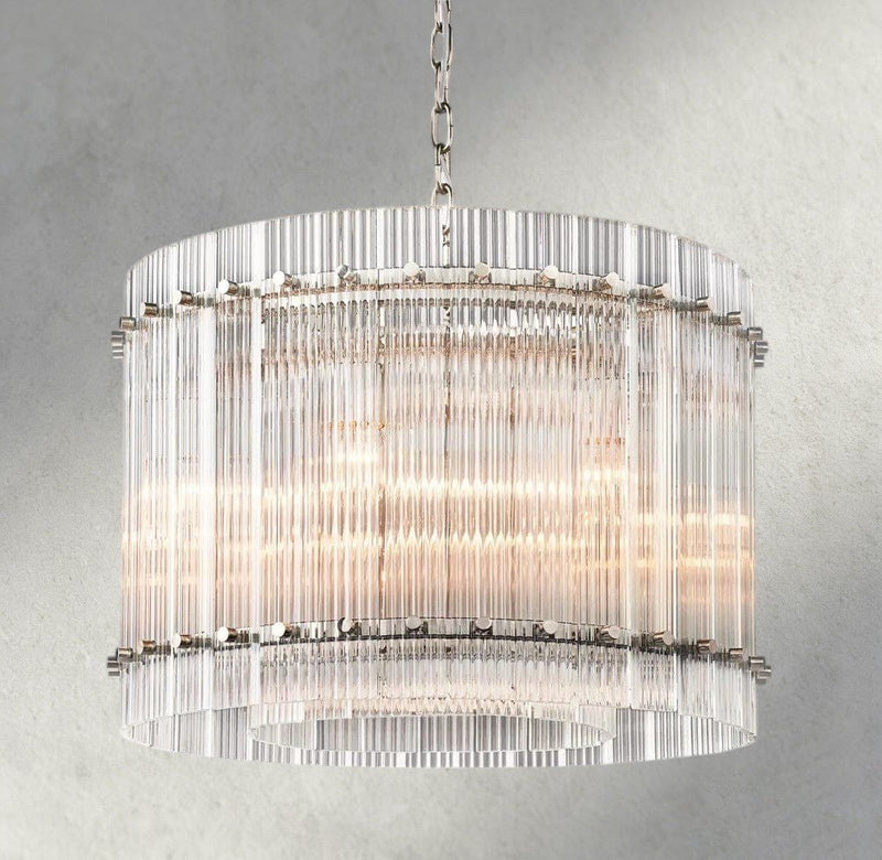 San Marca Glass Round Chandelier