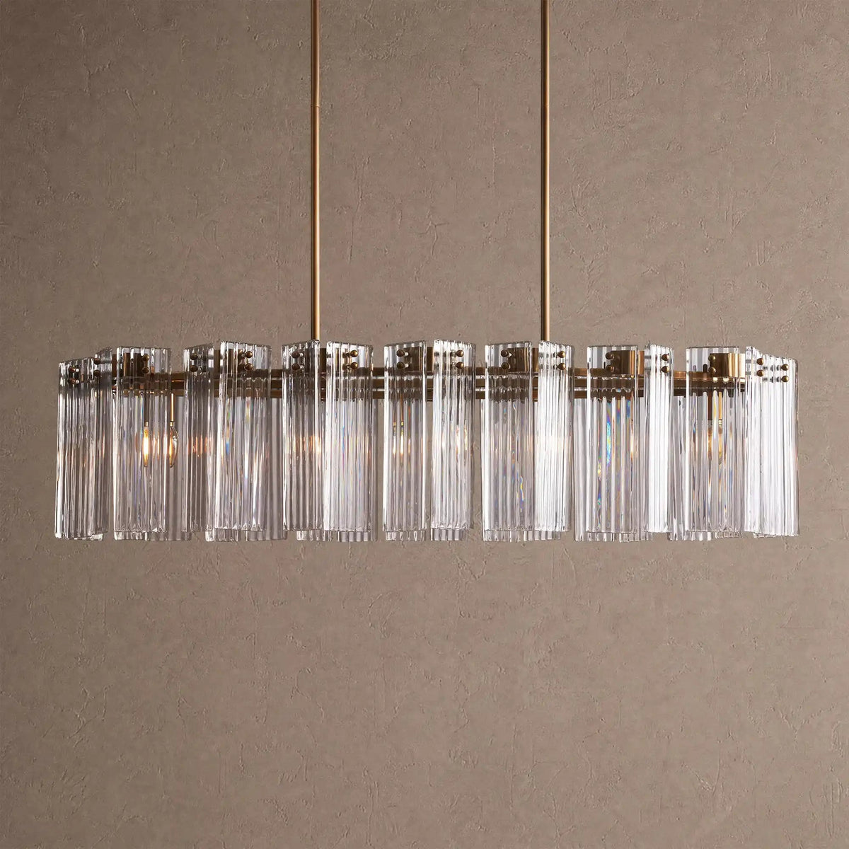 Delsie Oval Chandelier 51''63''72''