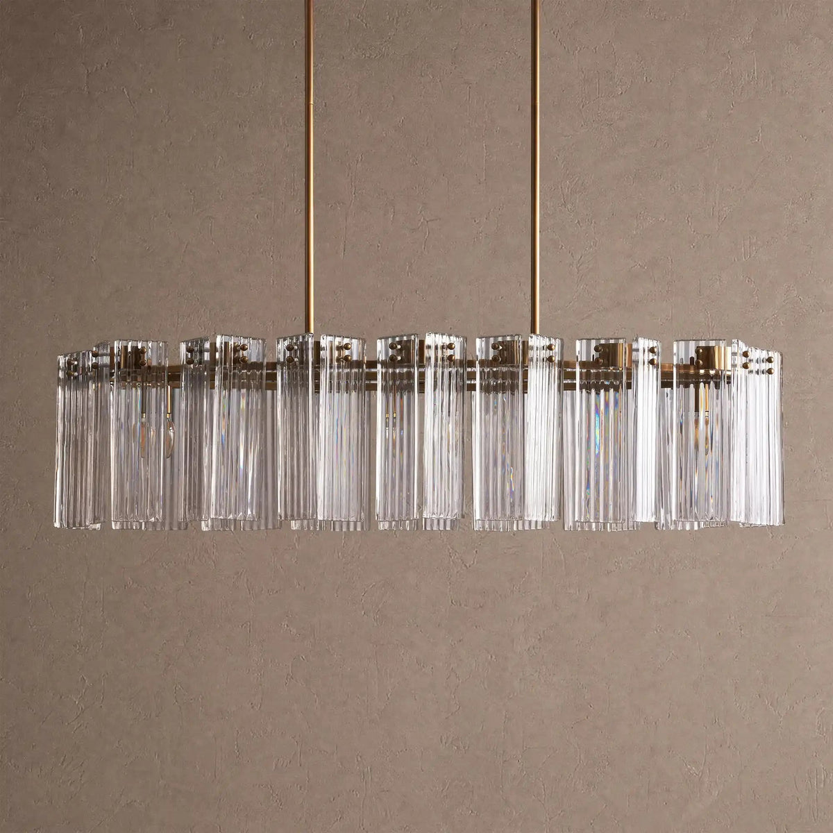 Delsie Oval Chandelier 51''63''72''