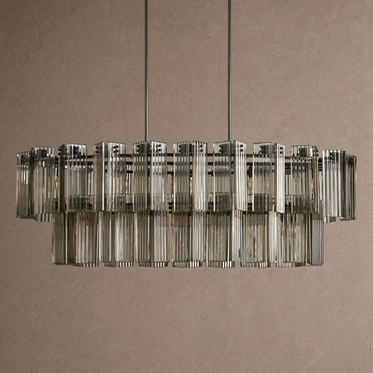 Delsie Oval Chandelier 51''63''72''