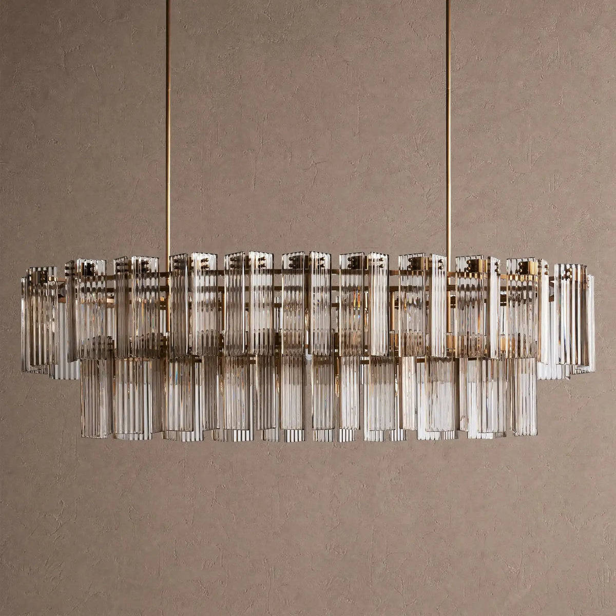 Delsie Oval Chandelier 51''63''72''