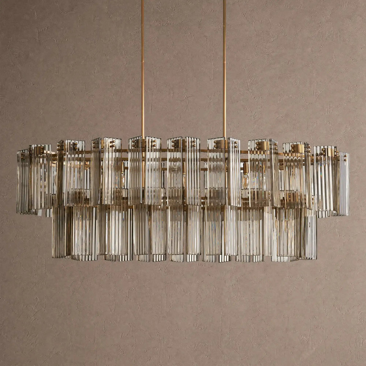 Delsie Oval Chandelier 51''63''72''