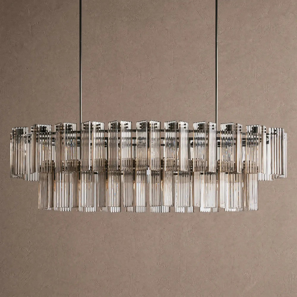 Delsie Oval Chandelier 51''63''72''