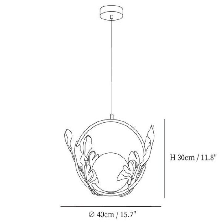 Tuscany Ceramic Pendant Lamp