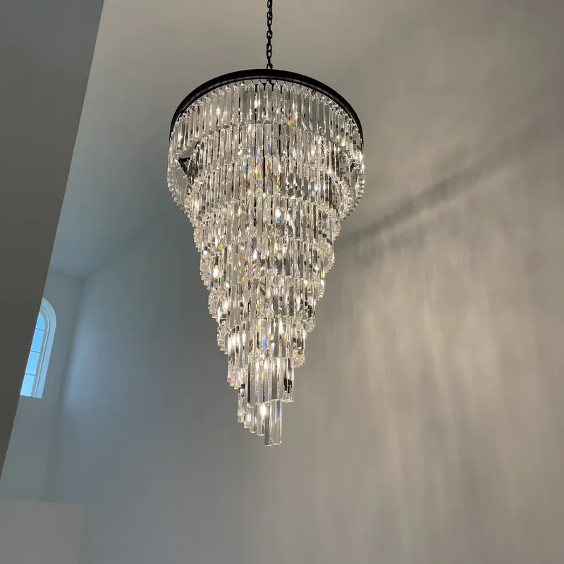 1920 Avelora Luxury K9 Crystal Chandelier