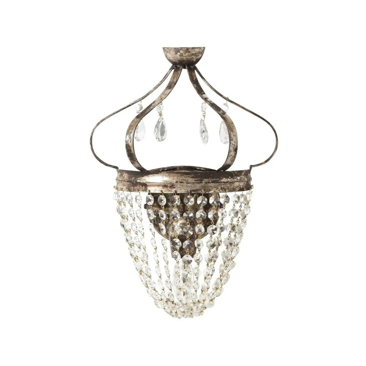 Equinox Crystal 1 Light Wall Sconce