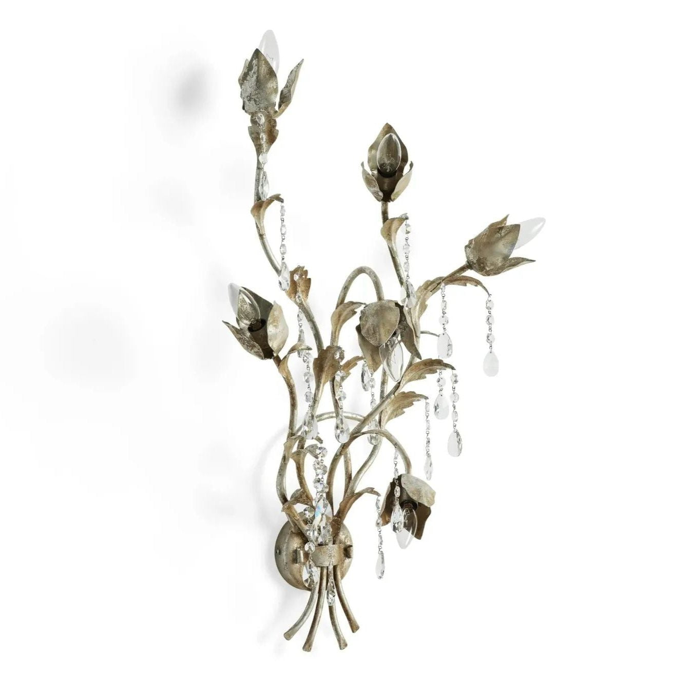 Equinox Crystal 6 Lights Wall Sconce