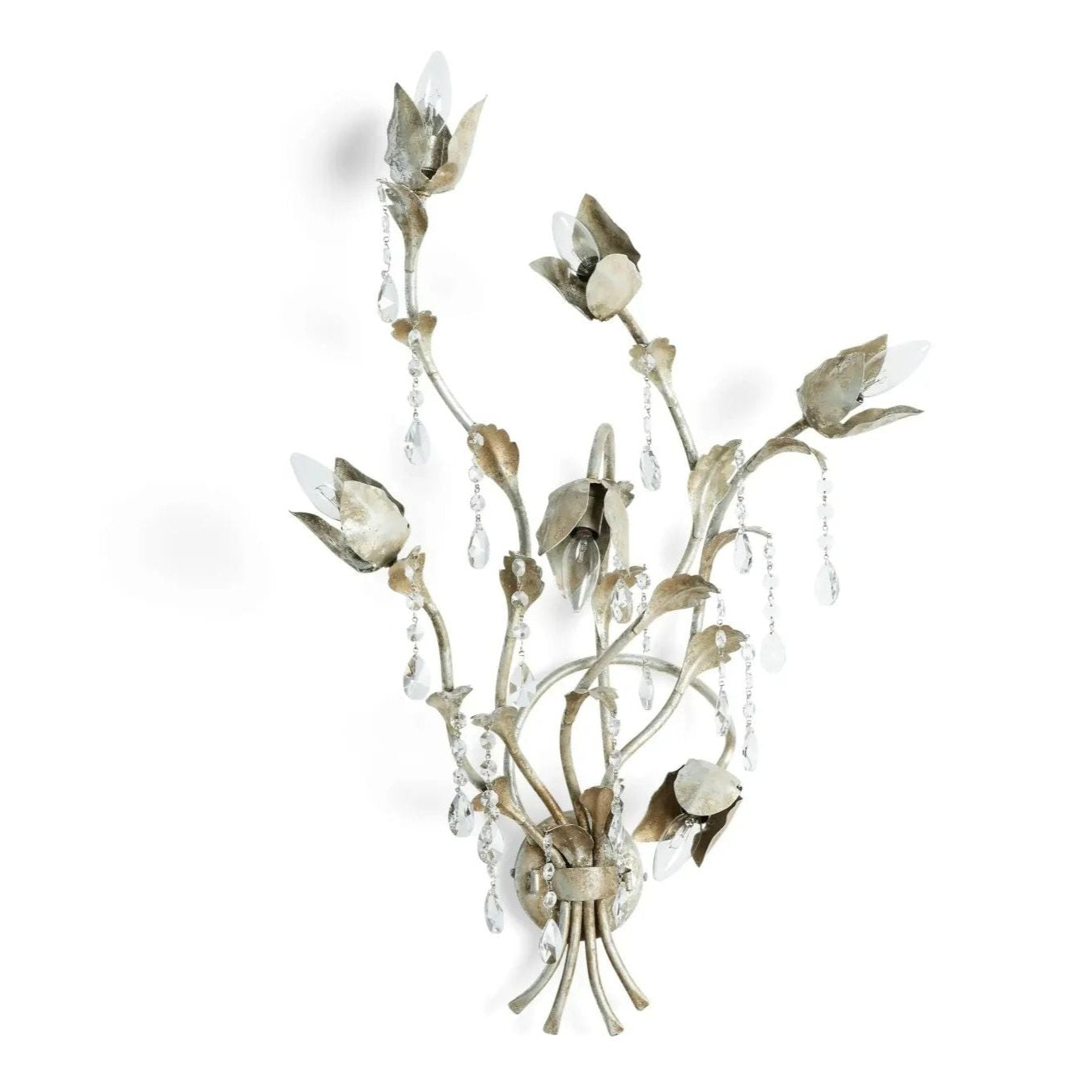 Equinox Crystal 6 Lights Wall Sconce