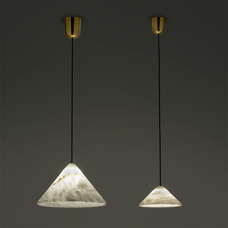 Orion Alabaster Kitchen Island Pendant Light