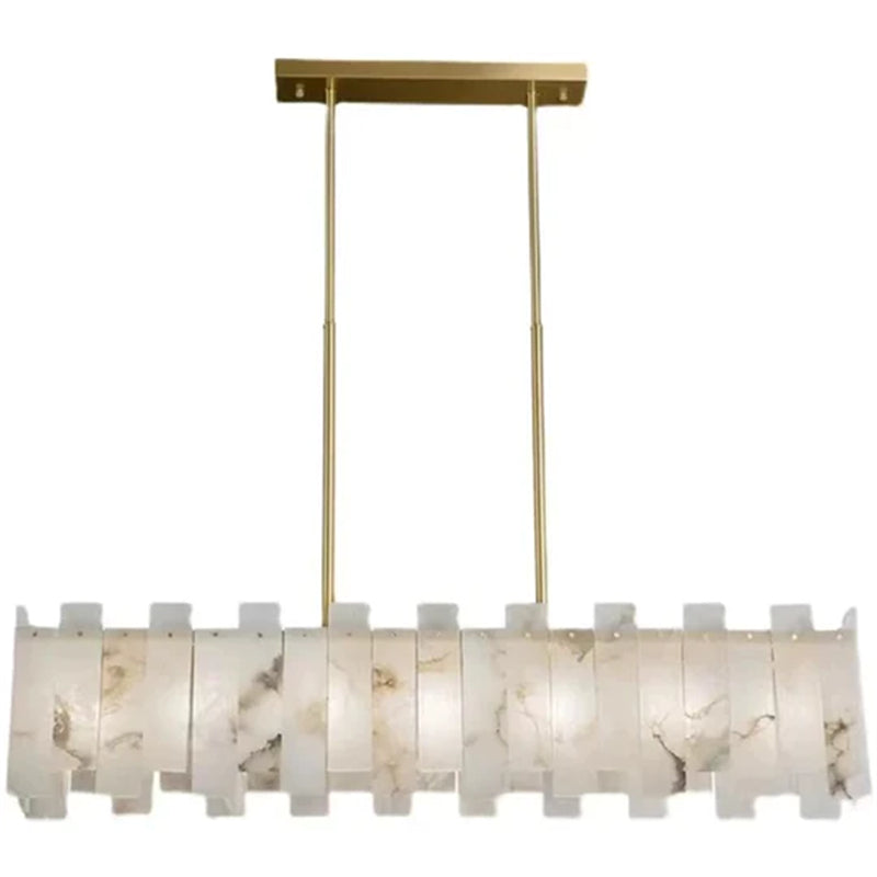 Orion Alabaster Linear Chandelier