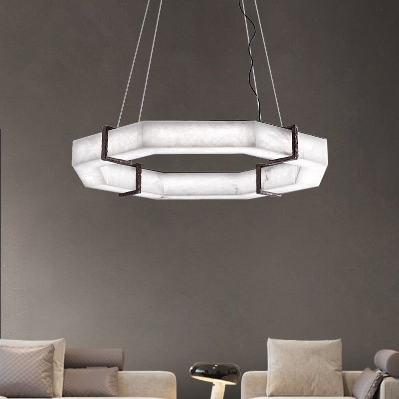 Orion Creative Retro Alabaster Chandelier