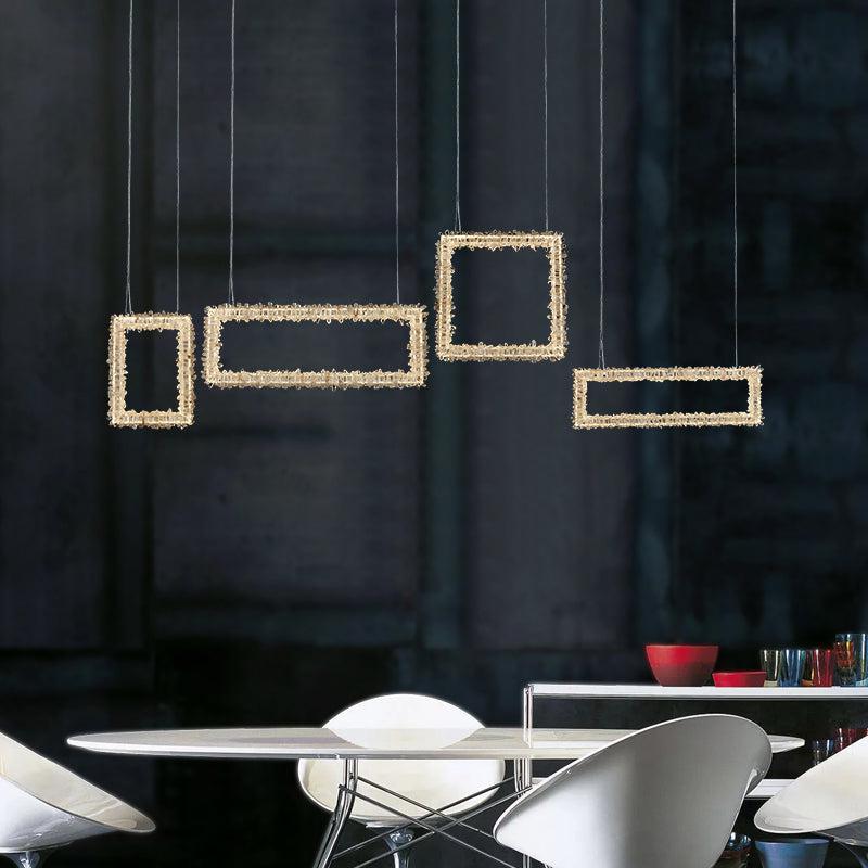 Savoy Modern Crystal Chandelier