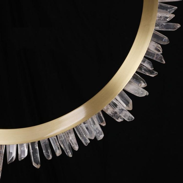 Savoy Rock Crystal Ring Chandelier