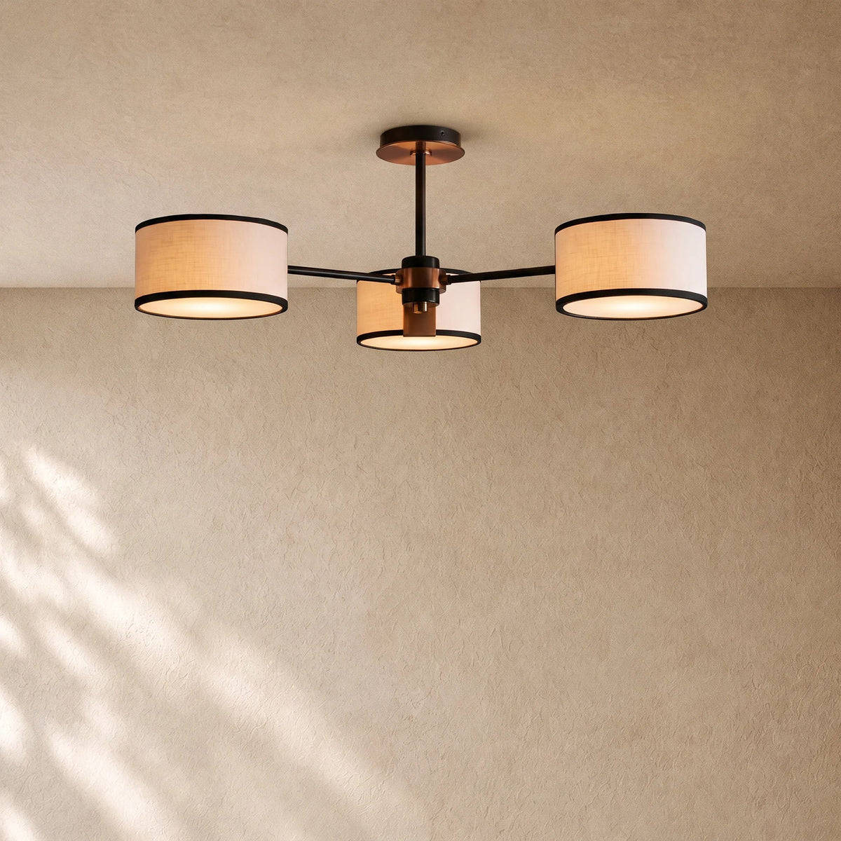 Daphna Fabric Flush Mount