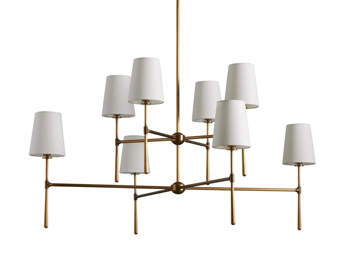 Monaco 2-Tier Round Chandelier