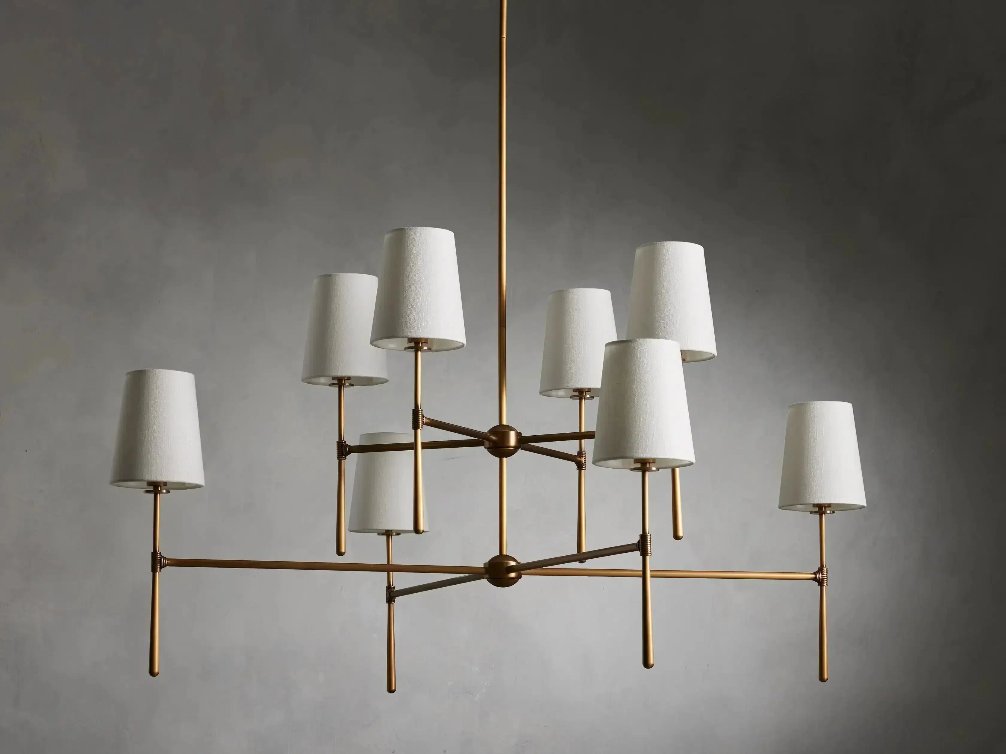 Monaco 2-Tier Round Chandelier