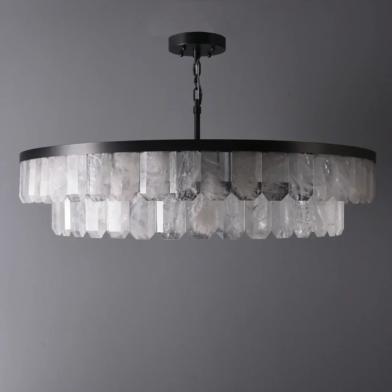 Rolande Crystal Round Chandelier