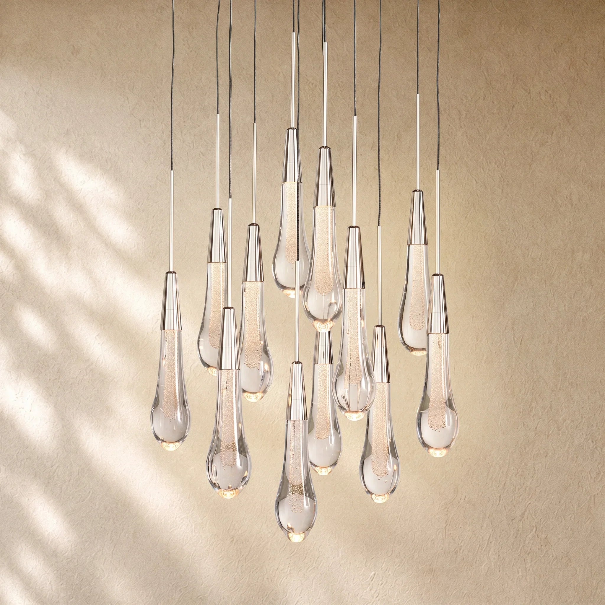 Soltairan Round Chandelier 17" 24" 36" 48" 58"