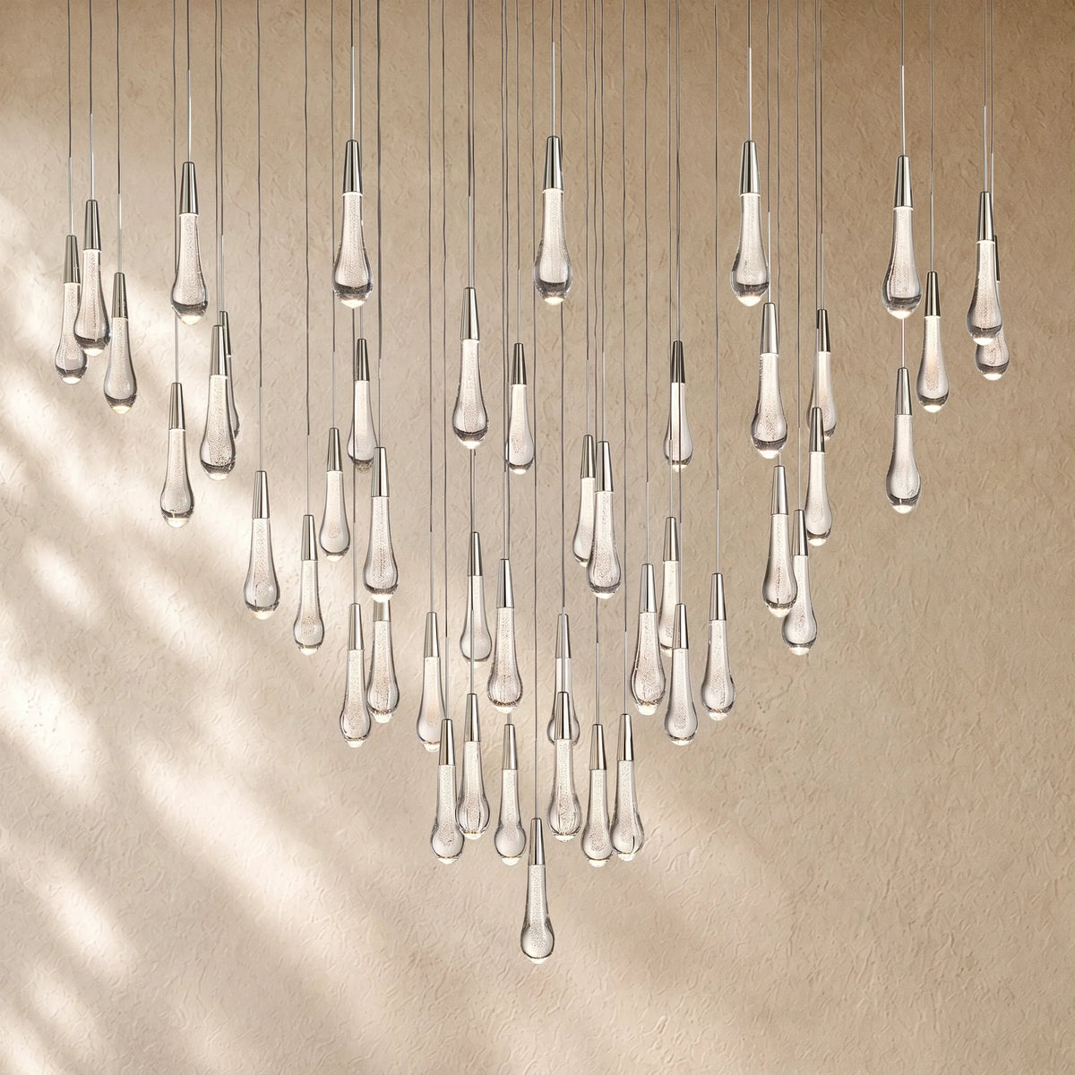 Soltairan Round Chandelier 17" 24" 36" 48" 58"