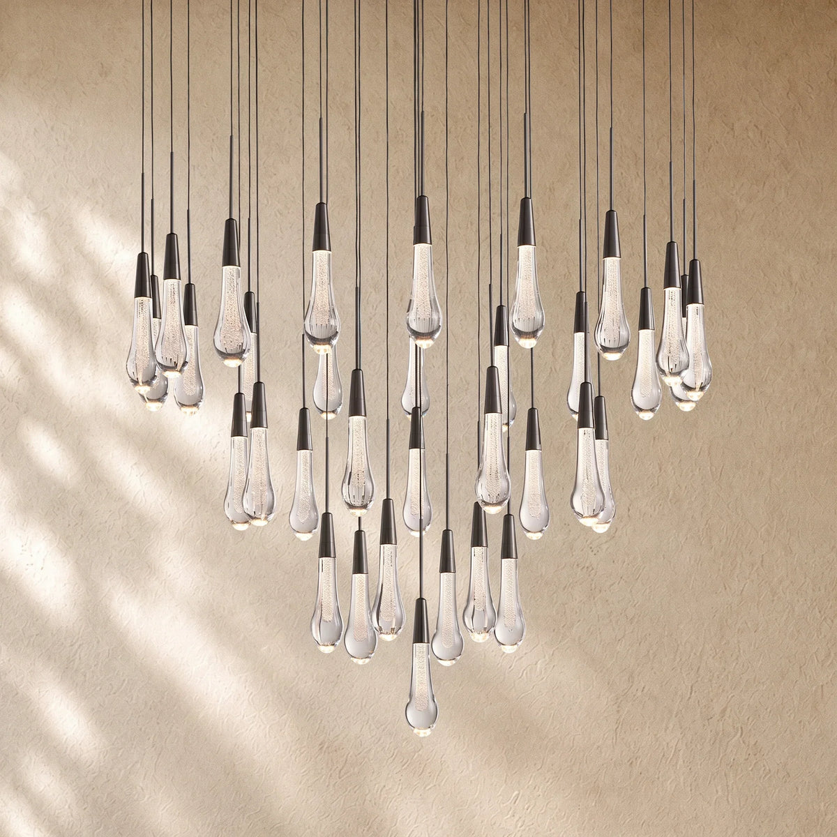 Soltairan Round Chandelier 17" 24" 36" 48" 58"