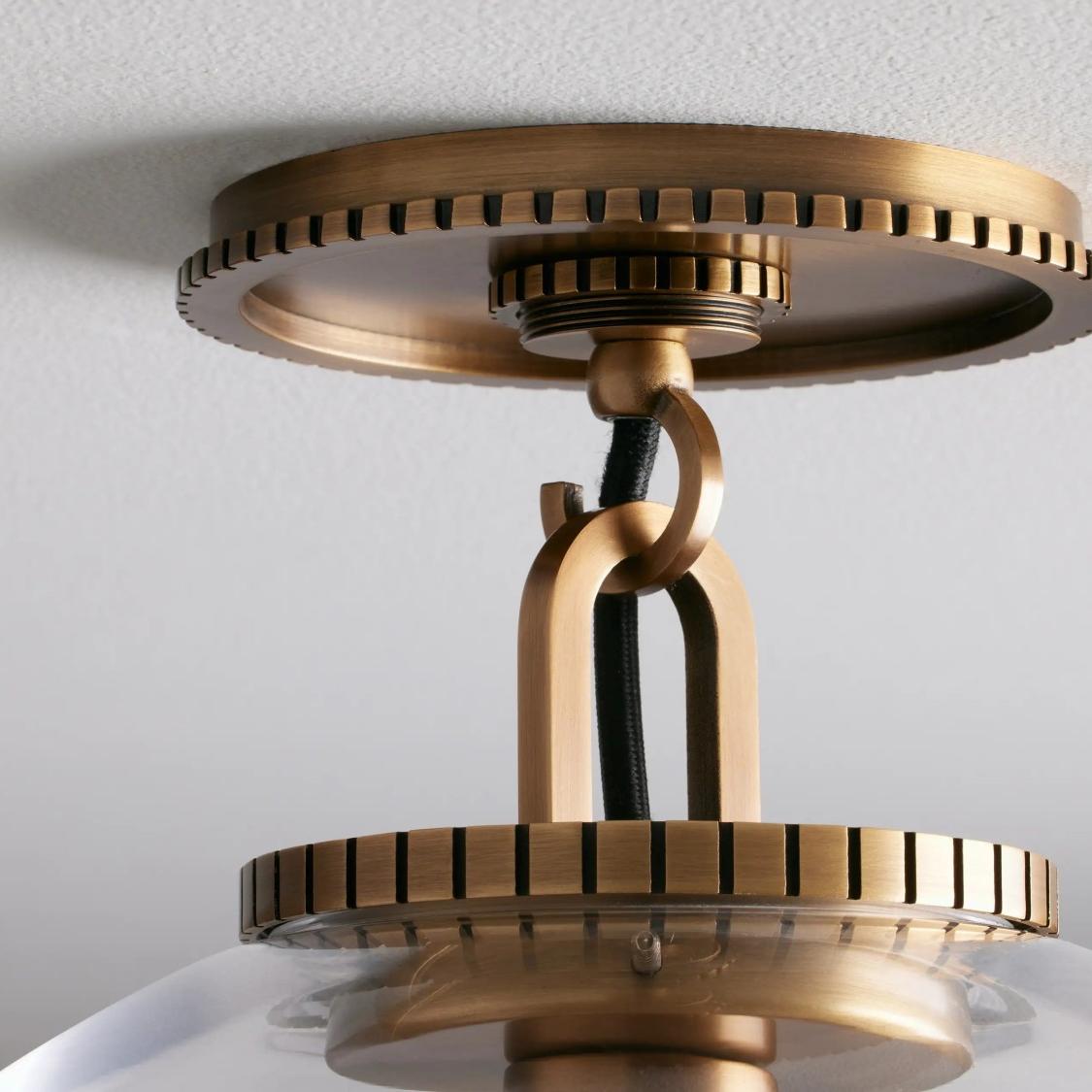 Zarela Globe Flush Mount